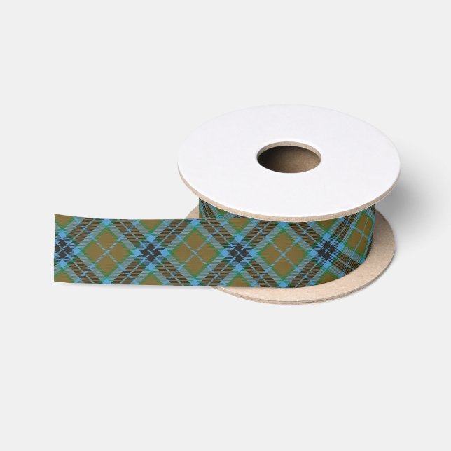 Scottish Clan Thompson Classic Tartan Plaid Satin Ribbon (Spool)