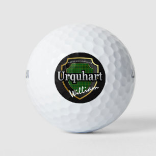 Scottish Clan Urquhart Personalize Your Name Golf Balls