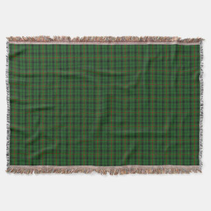 Scottish Clan Urquhart Tartan Throw Blanket