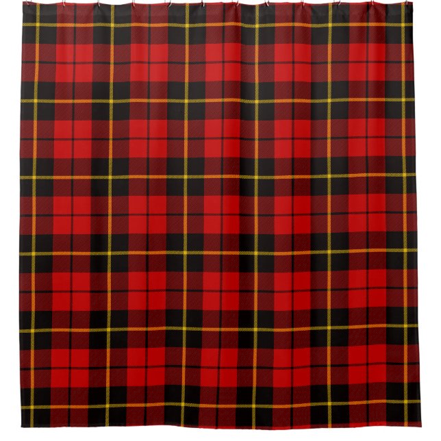Scottish Clan Wallace Tartan Plaid (Front)