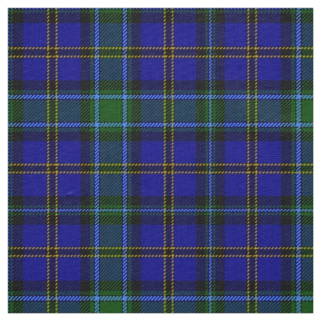 Scottish Clan Weir Tartan Plaid Fabric (Swatch)