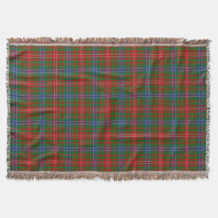 Scottish Clan Wilson Tartan Plaid Throw Blanket