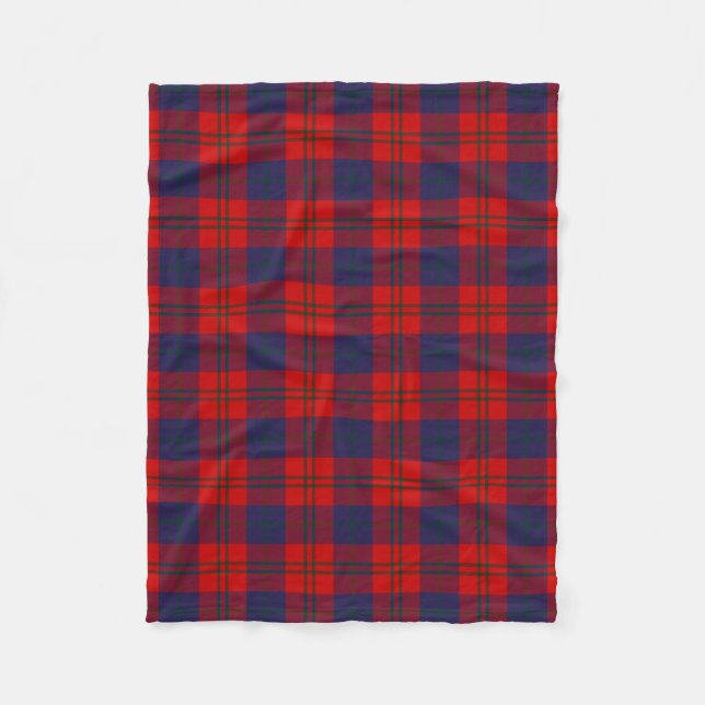 Scottish Clan Witherspoon Tartan Plaid Fleece Blanket (Front)