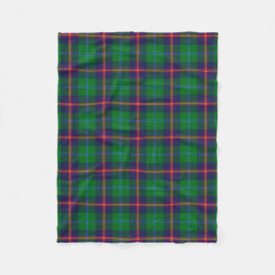 Scottish Clan Young Tartan Plaid Fleece Blanket