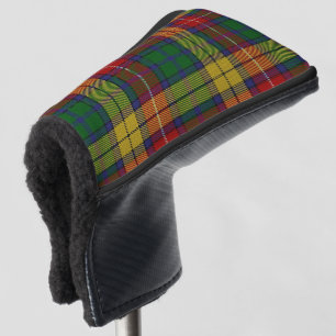 Scottish Colours Clan Buchanan Tartan Plaid Golf Head Cover