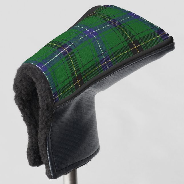 Scottish Colours Clan Henderson Tartan Plaid Golf Head Cover (3/4 Front)