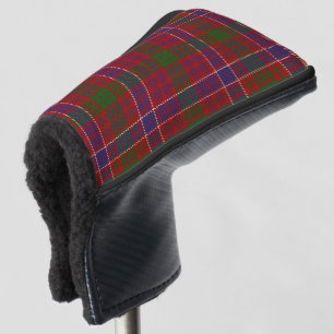 Scottish Colours Clan MacRae Red Tartan Plaid Golf Head Cover