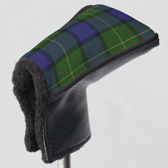Scottish Colours Clan Muir Tartan Plaid Golf Head Cover (3/4 Front)