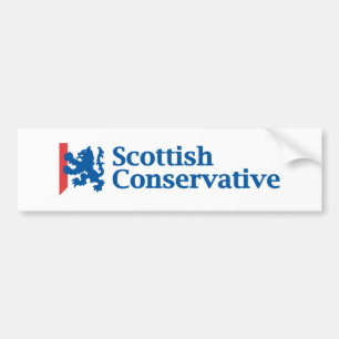 Scottish Conservative Logo Bumper Sticker