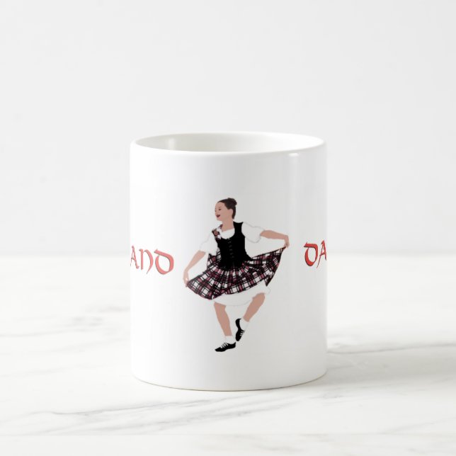 Scottish Country Dancer Coffee Mug (Center)
