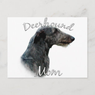 Scottish Deerhound Mom 2 Postcard
