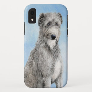 Scottish Deerhound Painting - Cute Original Dog Ar iPhone XR Case