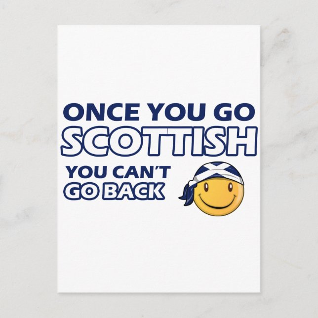 Scottish Designs Postcard (Front)