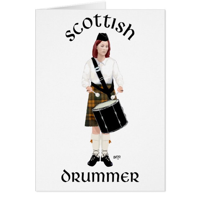 Scottish Drummer - Butterscotch (Front)