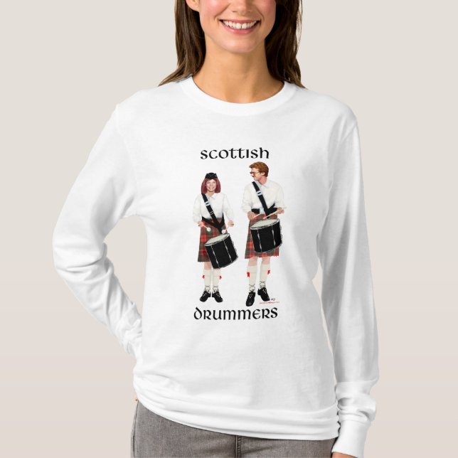 Scottish Drummers T-Shirt (Front)