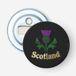 Scottish emblem thistle bottle opener