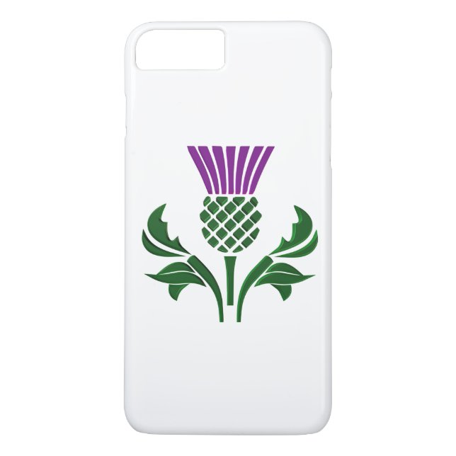 Scottish emblem thistle Case-Mate iPhone case (Back)