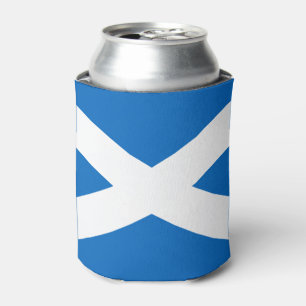 Scottish flag can cooler