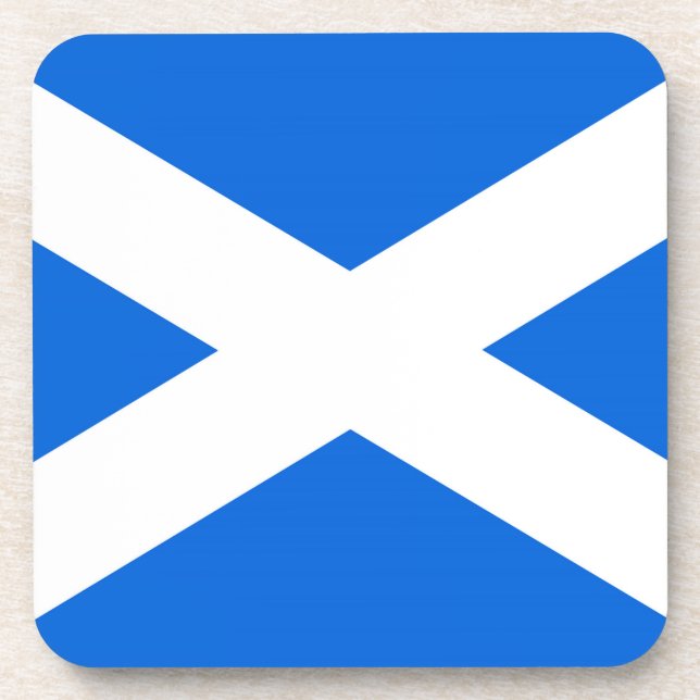 Scottish flag coastercnt coaster (Front)