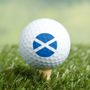 Scottish Flag, Flag of Scotland Golf Balls