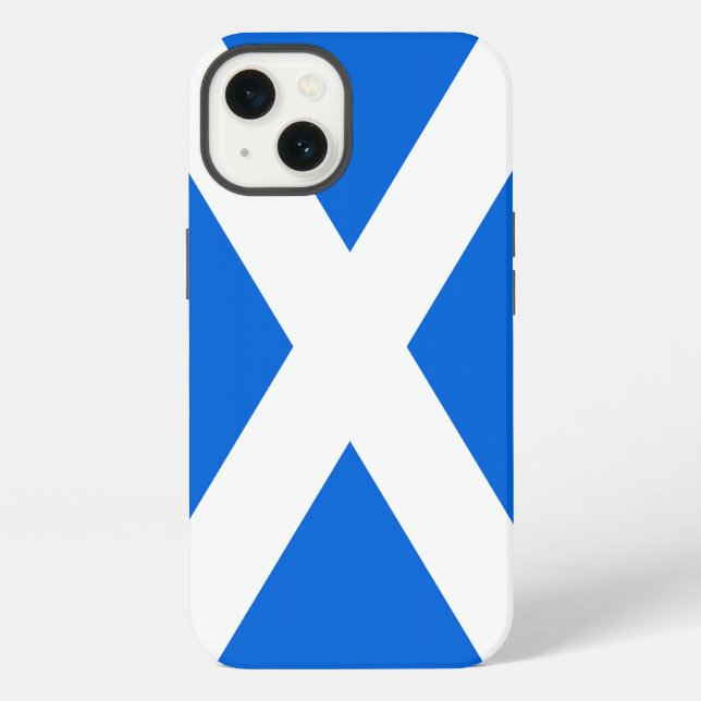 Scottish Flag iphcnt iPhone Case (Back)