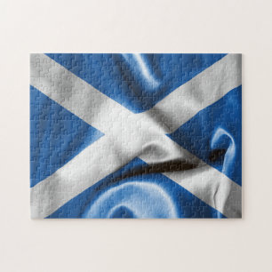 Scottish Flag Jigsaw Puzzle