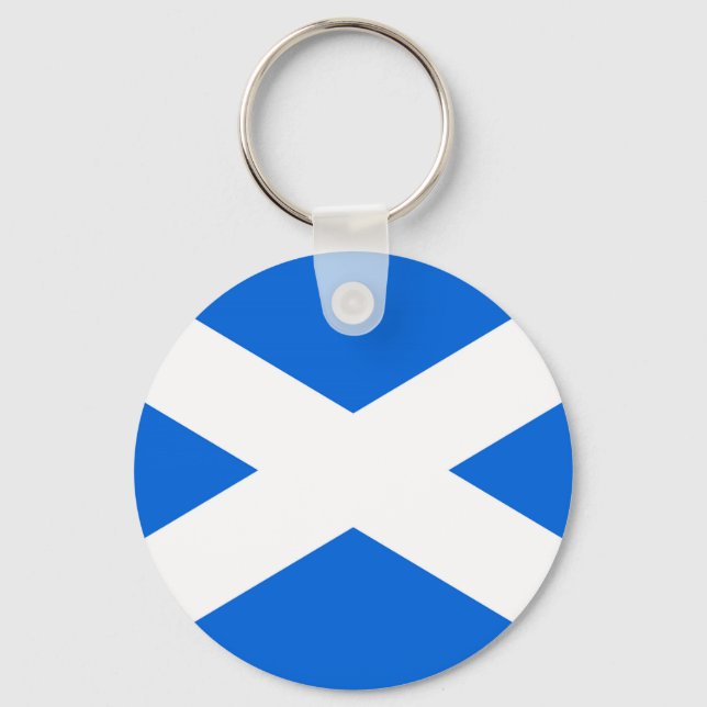 Scottish Flag kccnt Keychain (Front)
