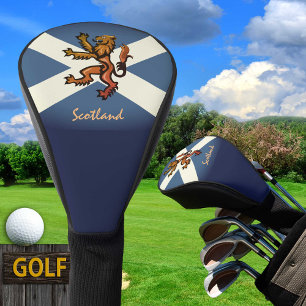 Scottish Flag, Lion & Golf Scotland Covers /clubs
