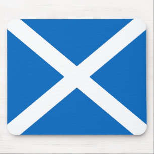 Scottish Flag Mouse Mat in Official Colours