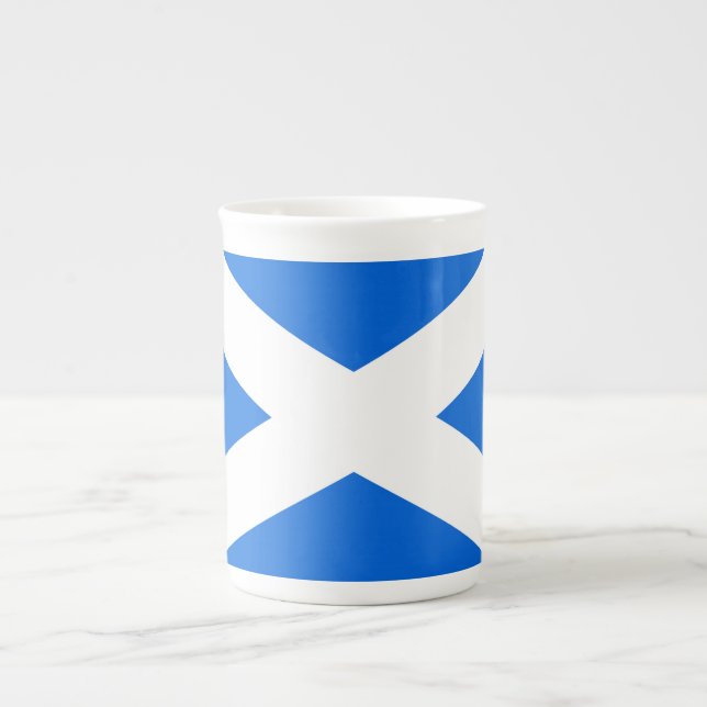 Scottish Flag mugcnt Bone China Mug (Front)