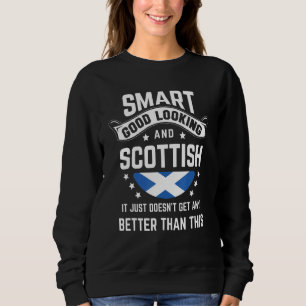 Scottish Flag Native Pride Scotland Scottish Root Sweatshirt