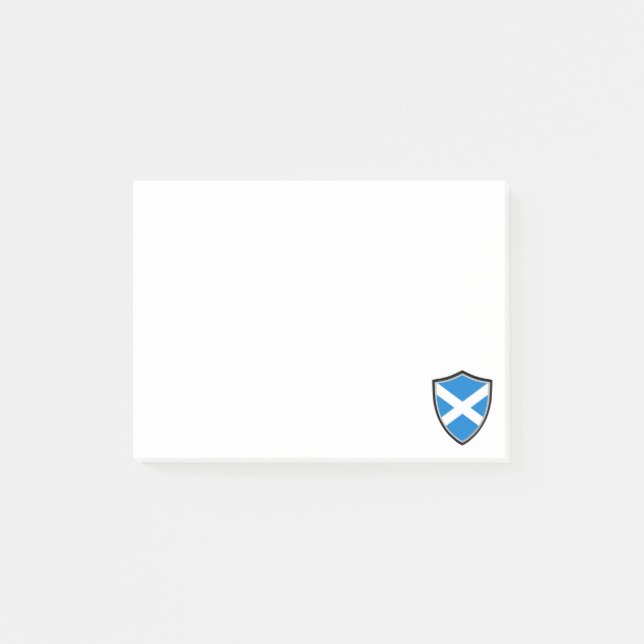 Scottish flag notes (Front)