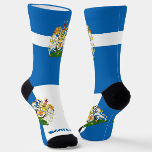 Scottish Flag Patriotic, Sustainable Scotland Socks