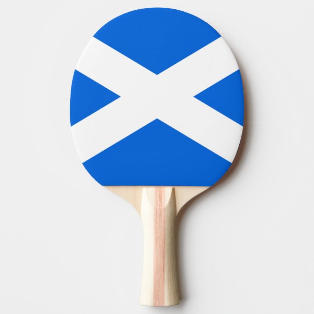 Scottish Flag ppcnt Ping Pong Paddle (Front)