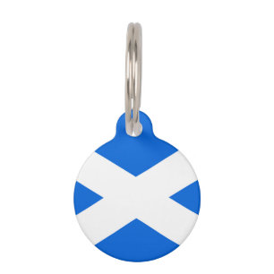 Scottish Flag ptcn Pet Tag