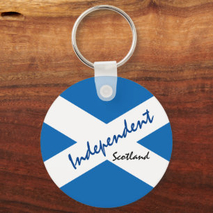 Scottish flag, Rampant, Scotland / independent Keychain