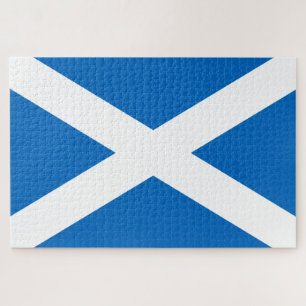 Scottish Flag (Saltire) (Scotland Flag) Jigsaw Puzzle