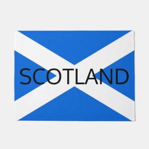 Scottish Flag Scotland dmcn Doormat