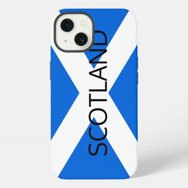 Scottish Flag Scotland iphcnt iPhone Case (Back)