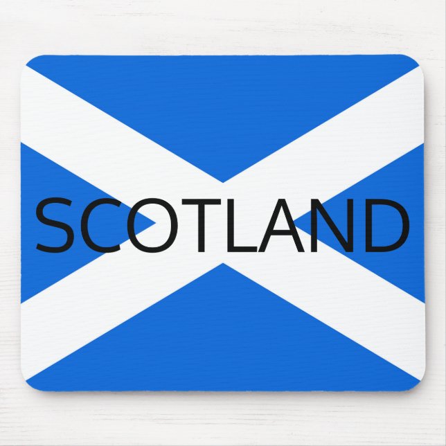 Scottish Flag Scotland mpcnt Mouse Pad (Front)