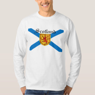 Scottish Flag Scotland Rampant Lion Customized T-Shirt