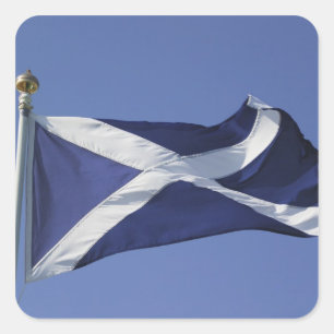 Scottish Flag Square Sticker