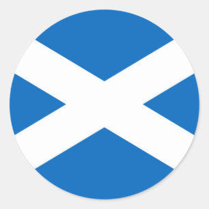 Scottish flag sticker