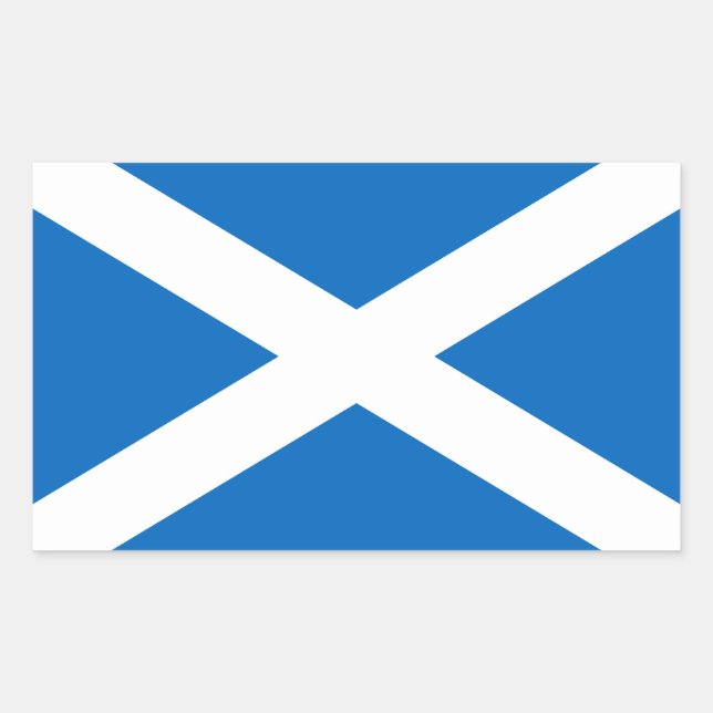 Scottish flag Stickers (Front)
