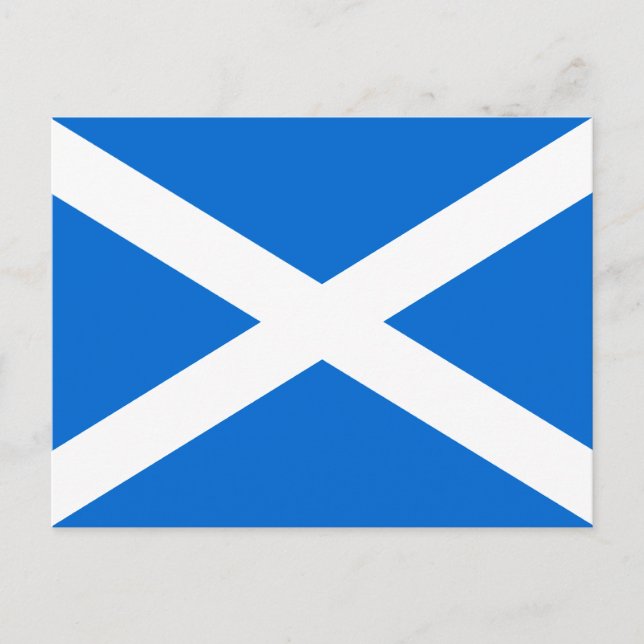 Scottish Flag T-shirts and Gifts Postcard (Front)