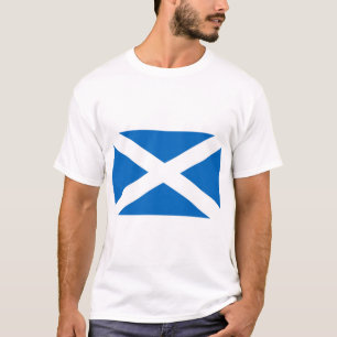 Scottish flag tee shirt
