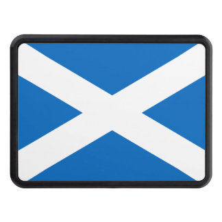 Scottish flag trailer hitch cover