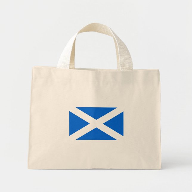 Scottish flag ttcn mini tote bag (Front)
