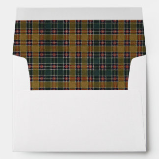 Scottish Flora Sassenach Birthday Tartan Envelope
