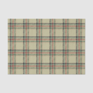 Scottish Floral and Tartan Series Design 36 Tissue Paper